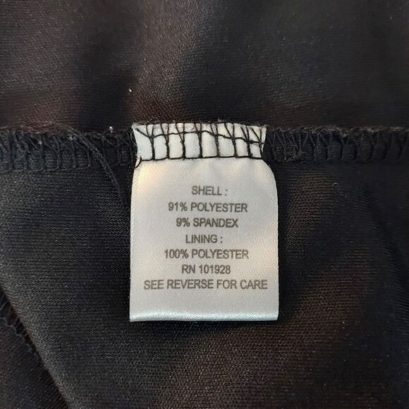 Apt. 9 Shirt Top Comfy Stretch Womens Size Large Cut Out 3/4 Sleeve Lined - Picture 9 of 13